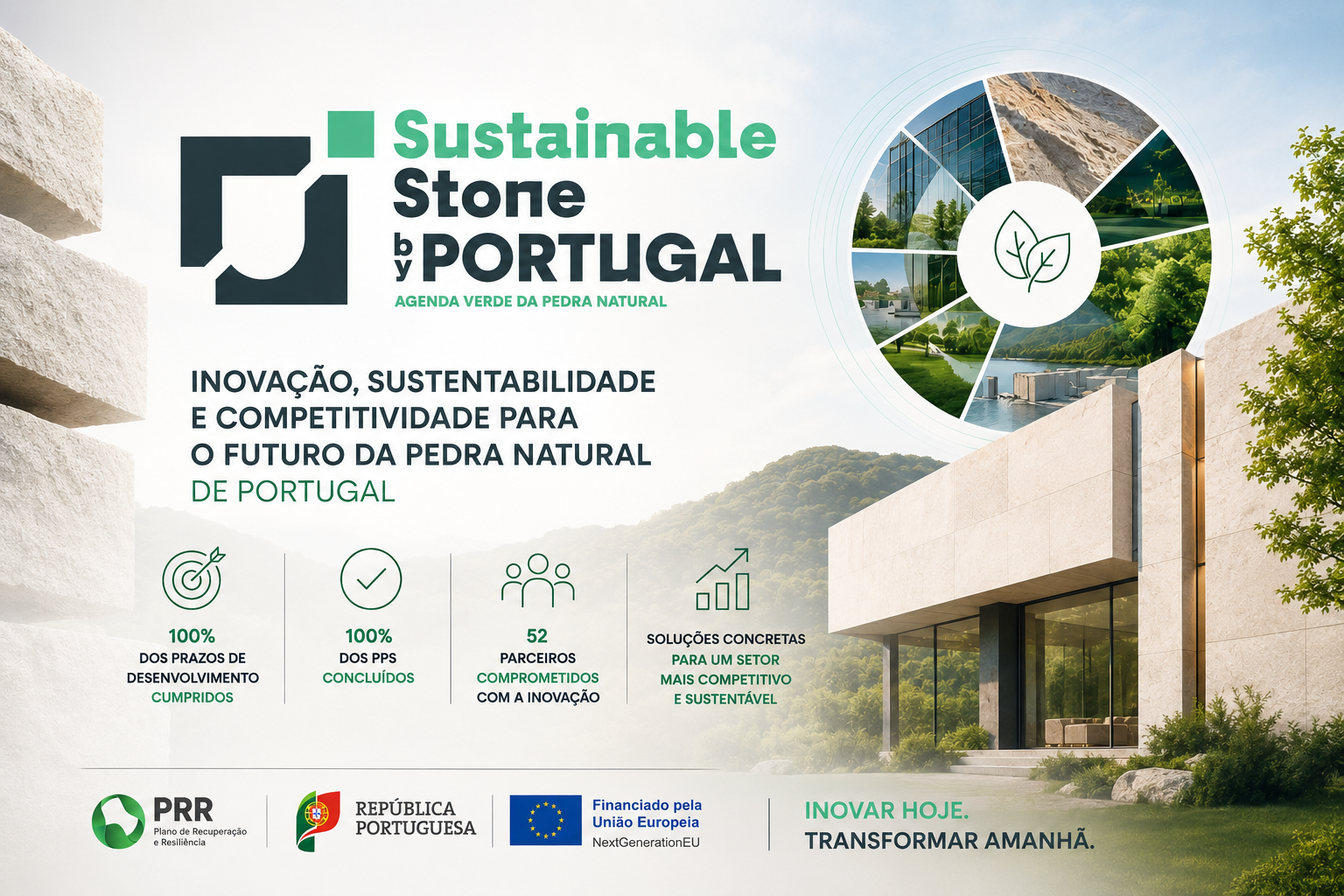 Agenda Mobilizadora Sustainable Stone by Portugal cumpre todos os marcos de desenvolvimento